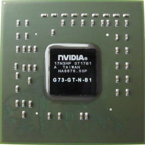 nVidia G73-N-B1 (GeForce Go 7600) Wymiana na nowy, naprawa, lutowanie BGA